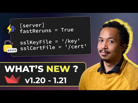Streamlit Release notes in video, so you never miss the latest features!